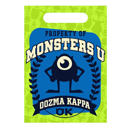 Monsters University Favor Bags